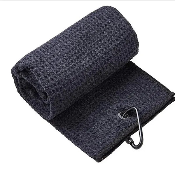 Golf Towel with Carabiner Clip