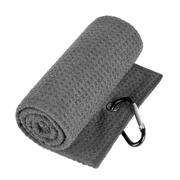 Golf Towel with Carabiner Clip