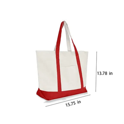 Tote Bag With Zippered