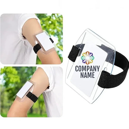 Clear Plastic Name Tag Holder