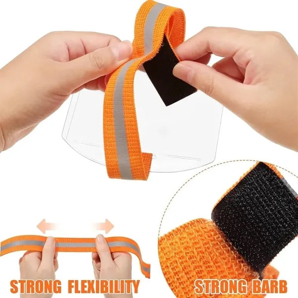 Clear Plastic Name Tag Holder