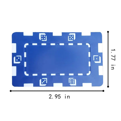 Poker Chip Rectangular