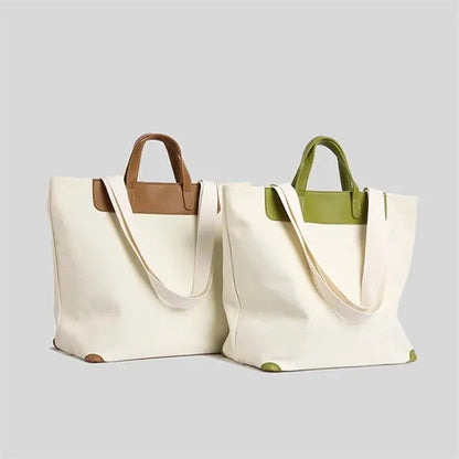 Vintage Large Thickened Event Gifts Casual Canvas Handbag