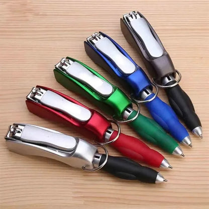 Multifunctional Nail Clipper Ballpoint Pen