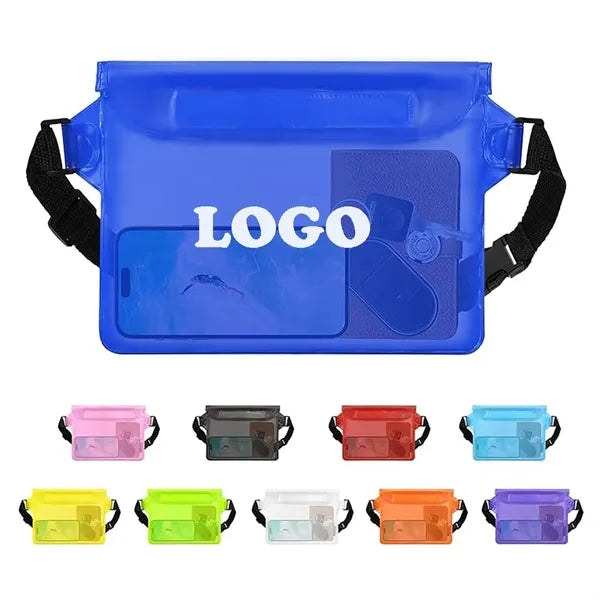 Waterproof Pouch With Adjustable Waist Strap