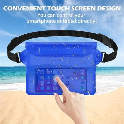 Waterproof Pouch With Adjustable Waist Strap
