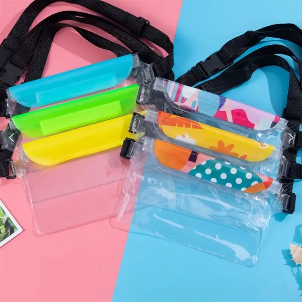 Waterproof Pouch With Adjustable Waist Strap