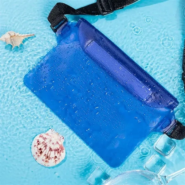 Waterproof Pouch With Adjustable Waist Strap