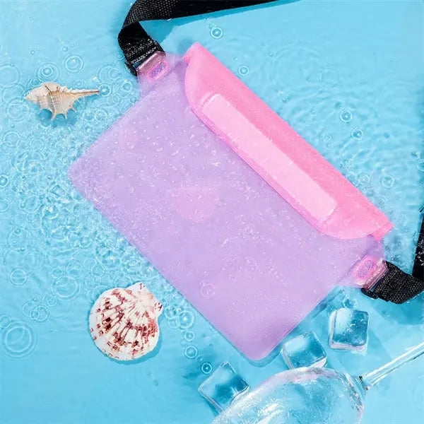 Waterproof Pouch With Adjustable Waist Strap