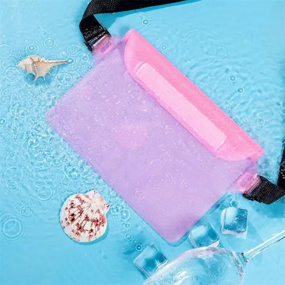 Waterproof Pouch With Adjustable Waist Strap