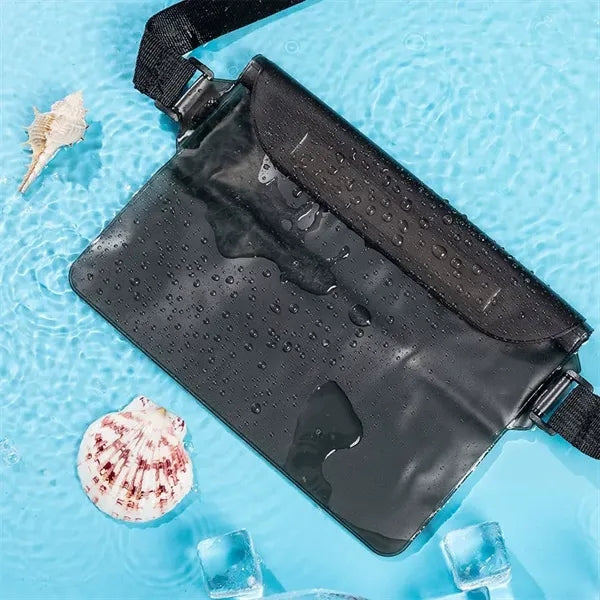 Waterproof Pouch With Adjustable Waist Strap