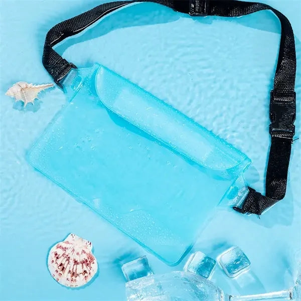 Waterproof Pouch With Adjustable Waist Strap
