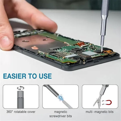 25-in-1 Mini Magnetic Precision Screwdriver Set Case