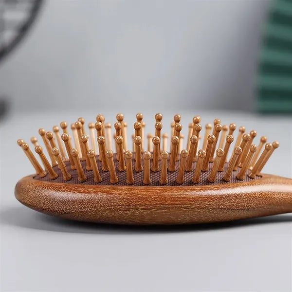 Vintage Green Sandalwood Air Cushion Comb