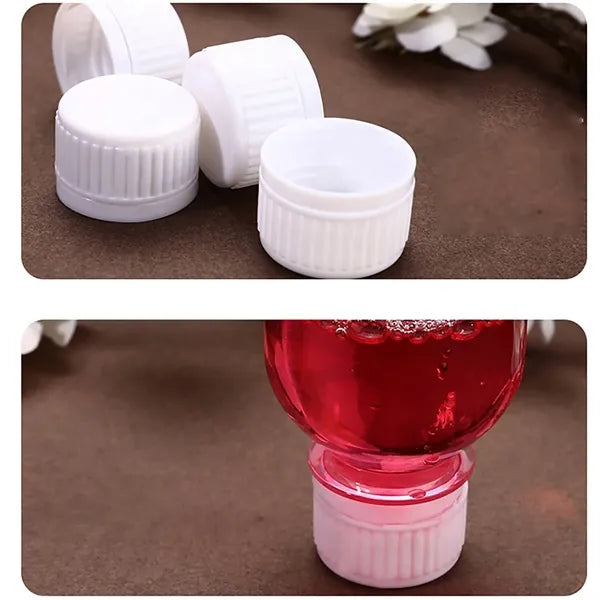 8.4oz Transparent Plastic Shot Bottle