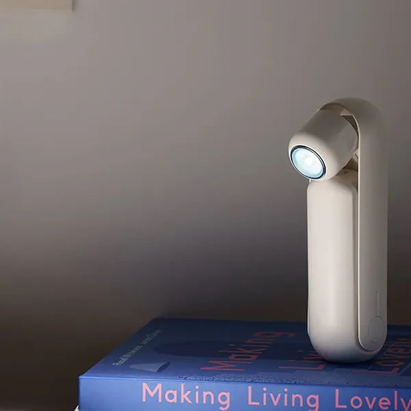Four-in-One Desk Lamp, Flashlight, Power Bank & Fan