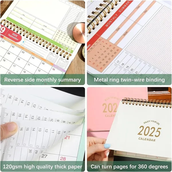Small Desk Calendar 2025