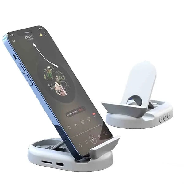 Wireless Speaker With Cell Phone Stand