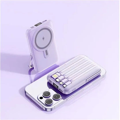 Magnetic Power Bank and Wireless Charger