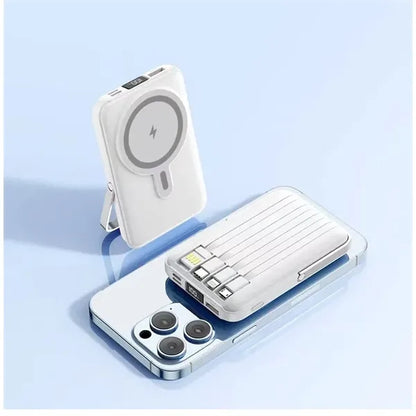 Magnetic Power Bank and Wireless Charger