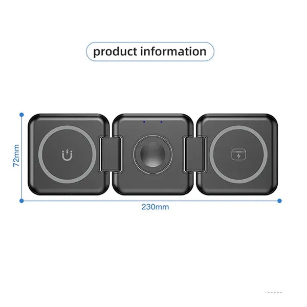 3 in 1 Foldable Wireless Charger