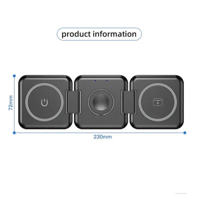 3 in 1 Foldable Wireless Charger