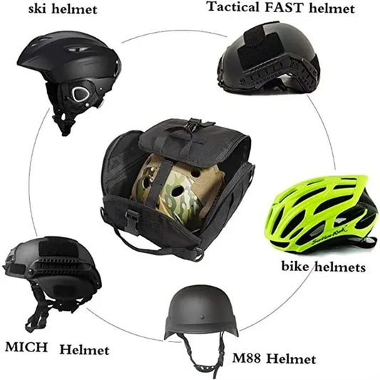 Molle Tactical Clamshell Helmet Bag