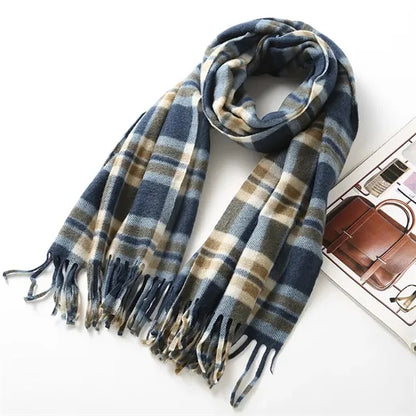 Winter Classic Scottish Tartan Plaid Scarf