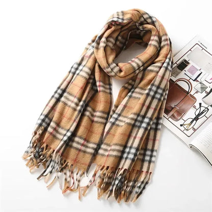 Winter Classic Scottish Tartan Plaid Scarf