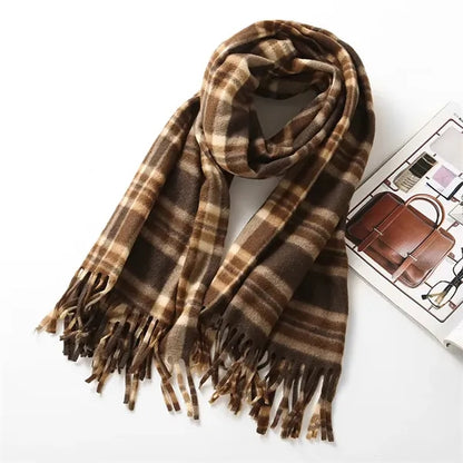 Winter Classic Scottish Tartan Plaid Scarf