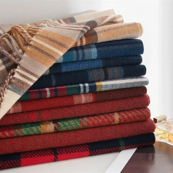 Winter Classic Scottish Tartan Plaid Scarf