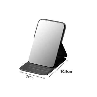PU Leather Folding Makeup Mirror