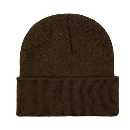 Knit Beanie Hat with 60 Color Options