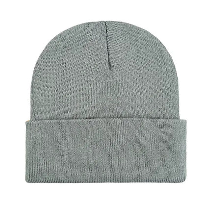 Knit Beanie Hat with 60 Color Options