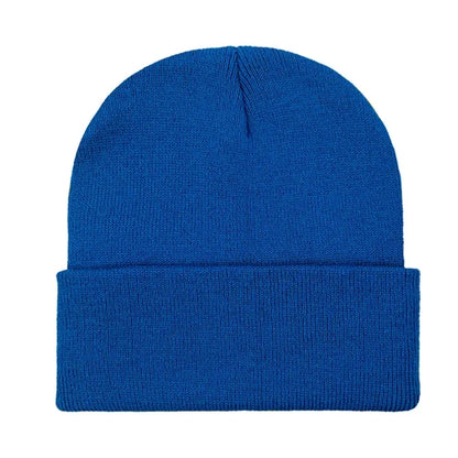 Knit Beanie Hat with 60 Color Options