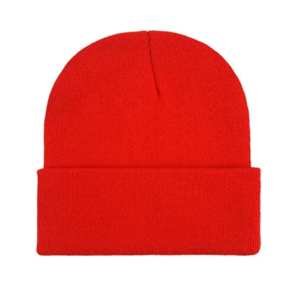 Knit Beanie Hat with 60 Color Options