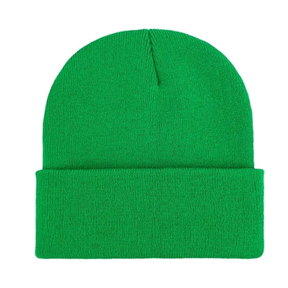 Knit Beanie Hat with 60 Color Options
