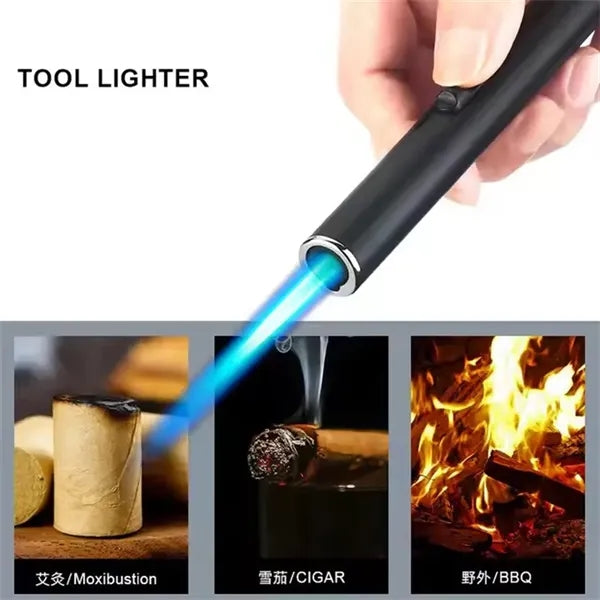 Refillable Jet Flame Torch Lighter