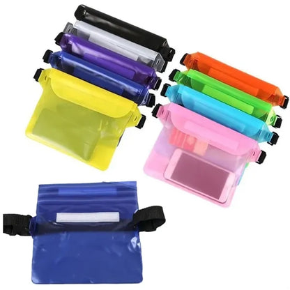 Waterproof Screen Touchable Pouch With Belt