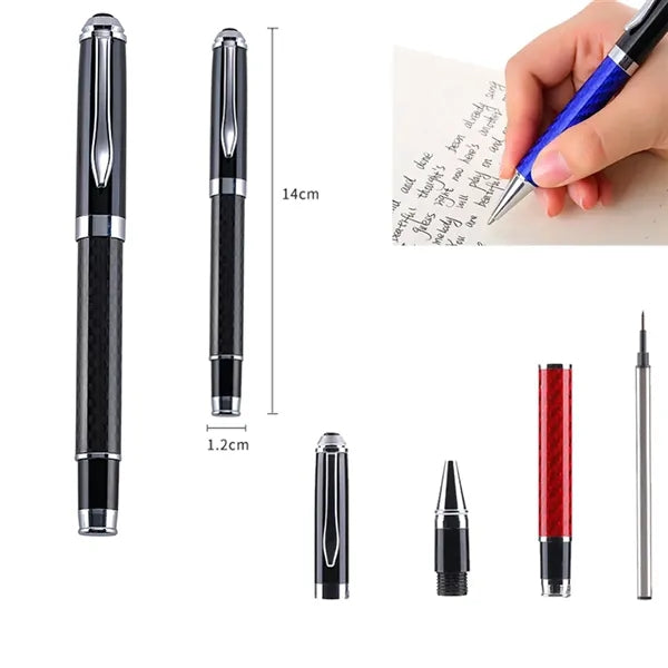 Carbon Fiber Barrel Ballpoint Pen