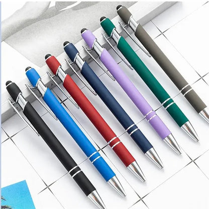 2 in 1 Stylus Metal ballpoint Pen
