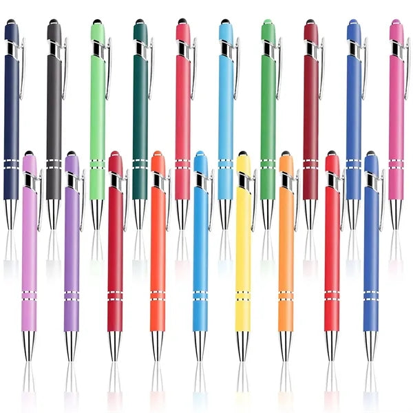 2 in 1 Stylus Metal ballpoint Pen