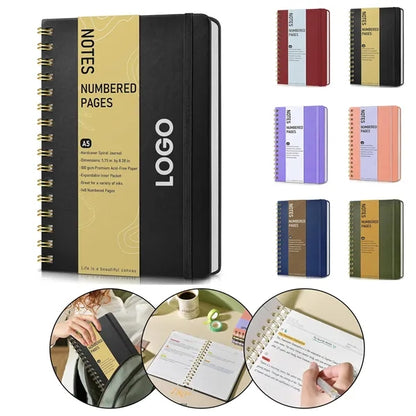 A5 Hardcover Spiral Diary