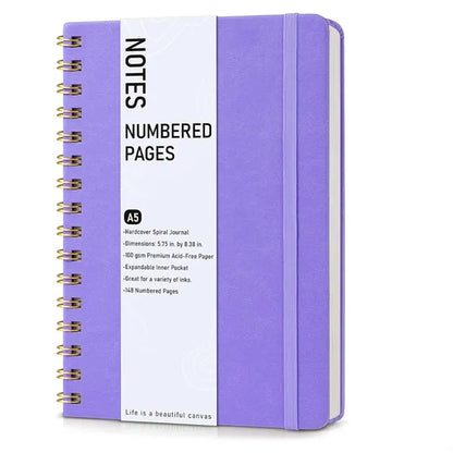 A5 Hardcover Spiral Diary