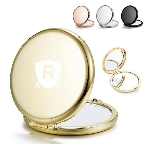 Portable Double-Sided Magnifying Cosmetic Mirror