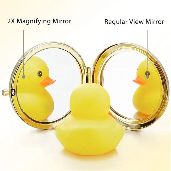 Portable Double-Sided Magnifying Cosmetic Mirror
