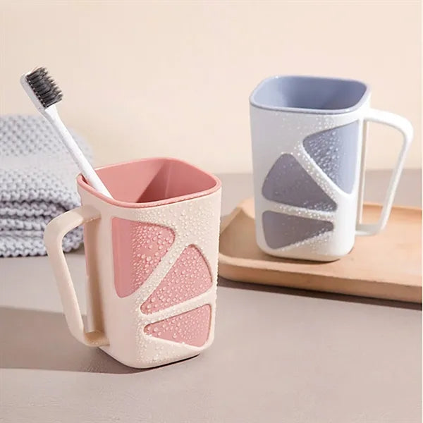 13Oz Minimalist Home Lemon Mouthwash Cup