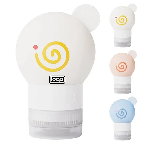 Leak-Proof Silicone Travel Cosmetic Bottle