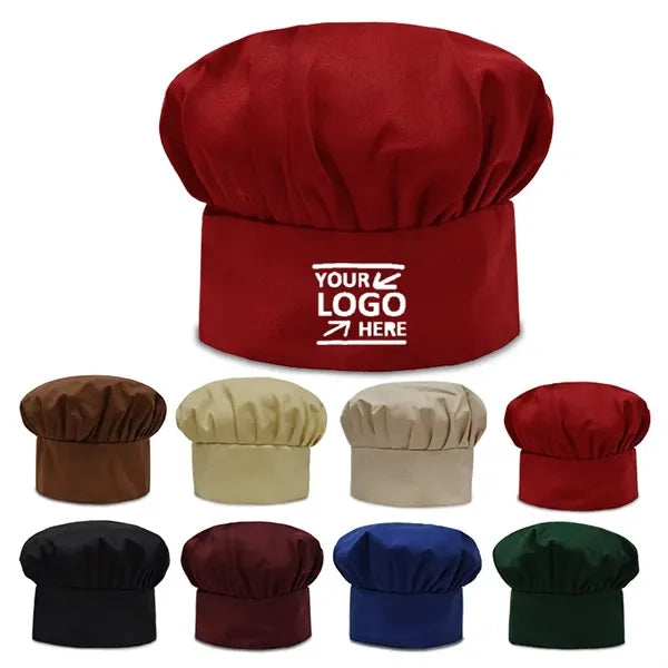 Unisex Adjustable Elastic Kitchen Cooking Chef Cap