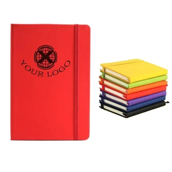 MOQ 50 A5 Strap Softcover Classic College Ruled Notebook